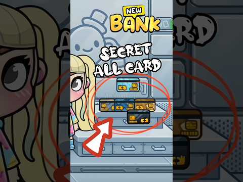 Avatar World New Update Secret All Free Card In Bank 🏦 #avatarworld #pazu #pazugames #shorts