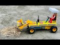 How To Make JCB From Matchbox At Home DIYJCB Backhoe Loader With Matchbox Bulldozer ToyTractor