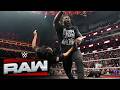 Oba Femi ATTACKS The Police In Front Of Brock Lesnar En Route To Hell In A Cell Raw Highlights