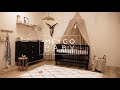 thumbnail: Meyco reversible baby ledikantdeken Knit Basic Teddy 100x150 cm Sand Melange