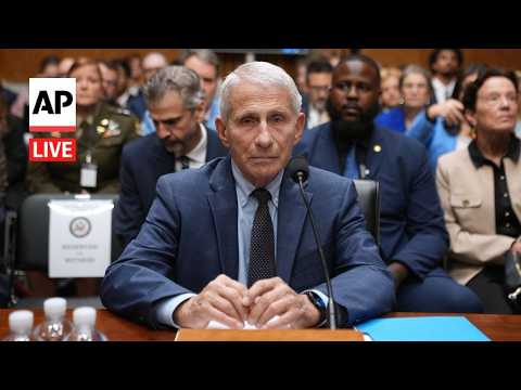 Video Thumbnail: LIVE: Dr. Anthony Fauci testifies in Senate hearing on COVID-19 origins