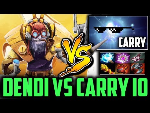 Dendi Tinker Vs Thug Life Carry IO - Fountain Dive like A Boss Dota 2