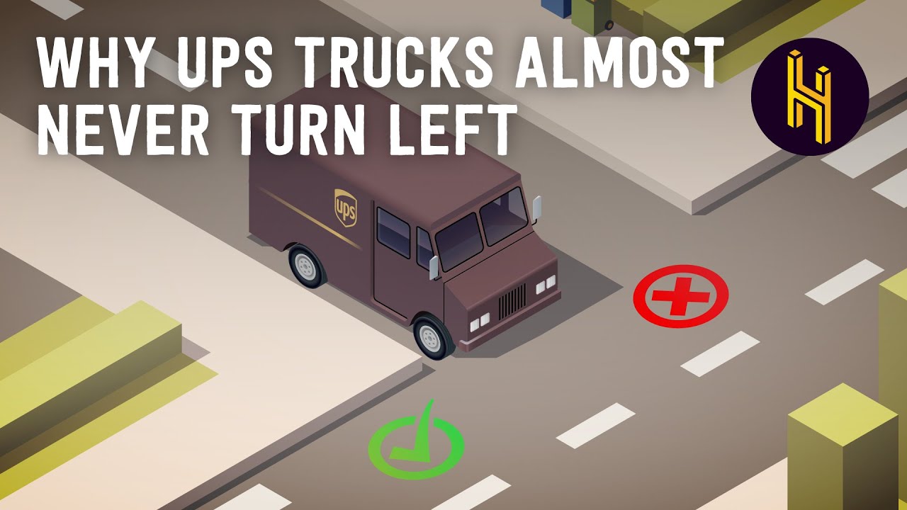 Why UPS Trucks Almost Never Turn Left