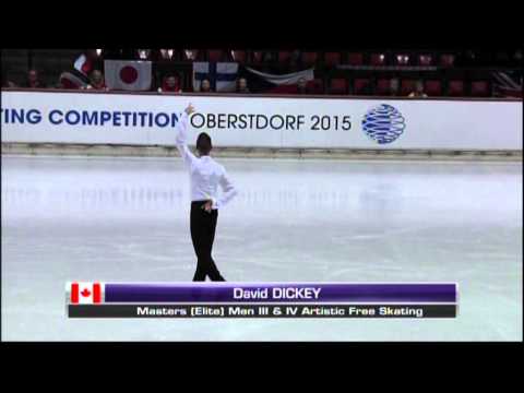 Oberstdorf 2015 - Masters (Elite) Men III & IV Artistic Free Skating