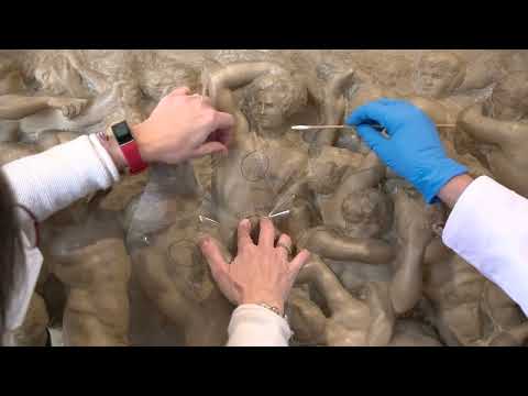 Michelangelo Battaglia Centauri restauro 2022