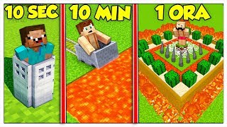 QUANTO CI METTI A COSTRUIRE UNA TRAPPOLA TROLL? - Minecraft ITA