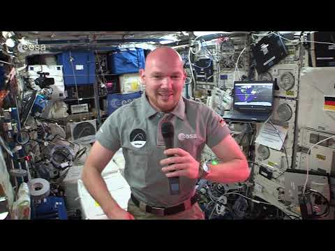 Good Luck Teams - from the ISS