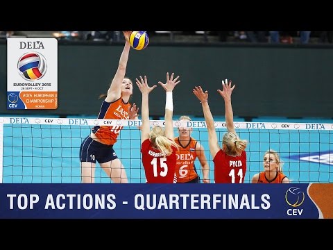 2015 Women's EuroVolley - Top Actions Quarterfinals