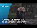 Agent tegen fietser: "je moeder!"