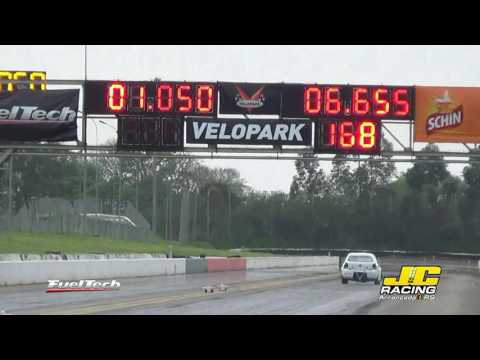 Recorde Gaúcho Gol DS 44 - 6,655s@168km/h