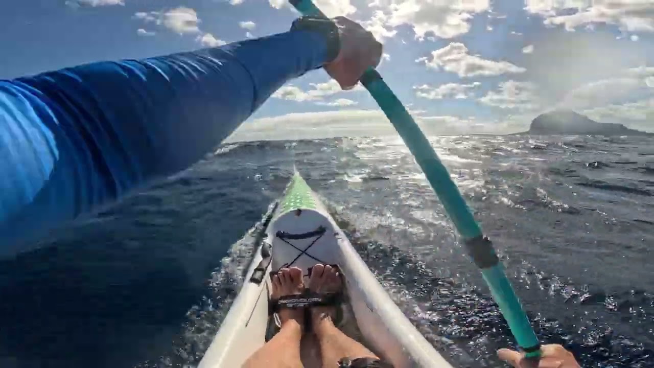 Mauritius 2026 - Pre Tour Downwind Paddle - Double - Raw GoPro 
