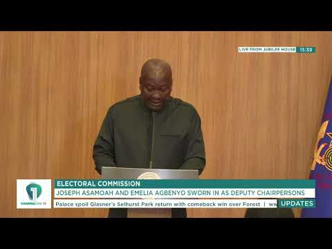 Mahama Urges New EC Deputies to Strengthen Ghana’s Electoral Processes
