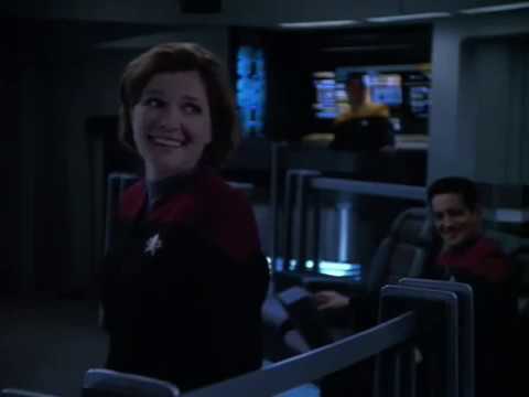 USS Voyager In Gray Mode