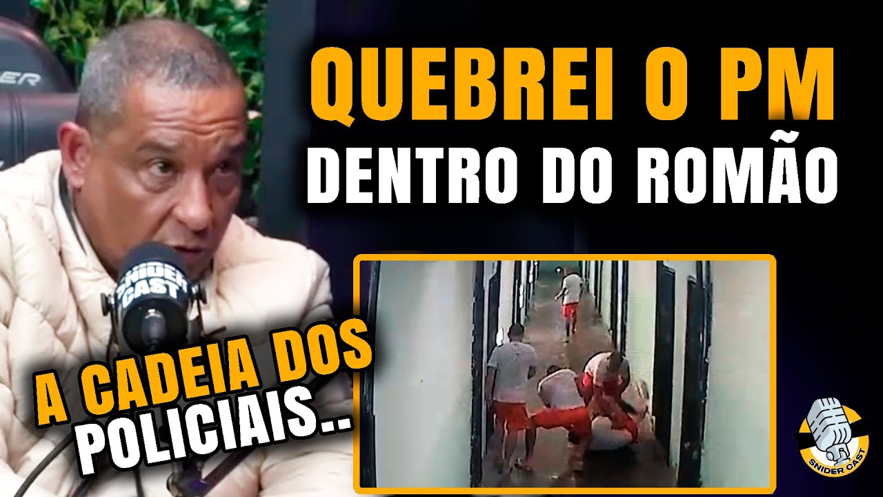 MAJOR FICOU 18 DIAS PRESO INJUSTAMENTE E QUEBROU TODO MUNDO DENTRO DA CADEIA