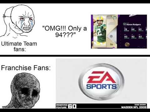 Madden Ultimate team players VS Madden Franchise players