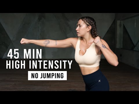 30 MIN FULL BODY HIIT WORKOUT NO JUMPING No Equipment No Repeats