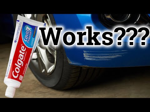 COLGATE - DOES IT REALLY WORK FOR CAR SCRATCHES? | #ColgateForCarScratches #CarScratches