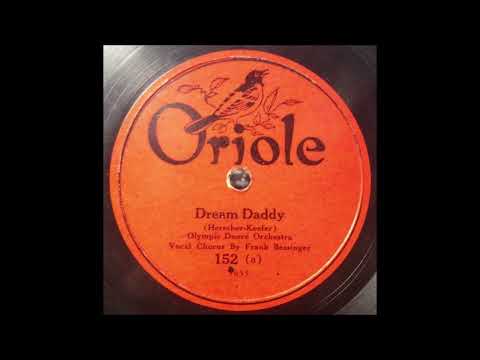 Olympic Dance Orchestra [Harry Raderman] "Dream Daddy" 1924 Roaring 20s Dance Band 78 RPM