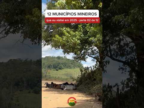 12 MUNICÍPIOS MINEIROS - que eu visitei em 2025 - parte 02 de 12