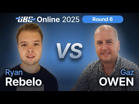UBC Online 2025 Rd 6 Ryan Rebelo Vs Gaz Owen