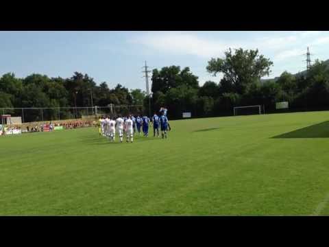 GAC - TuS Raiffeisen Rein 1:0 - Einmarsch erstes Pflichtspiel der GAC Geschichte