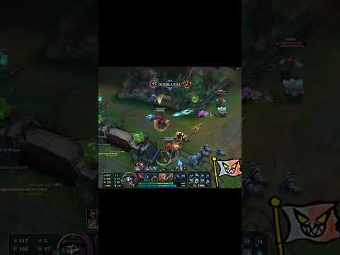 New Crit Shaco Last Fight of the Game 🤡🔪#shaco #shorts