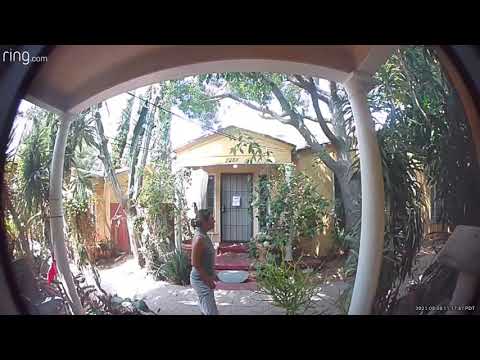 3 Strangers trying to occupy empty apartment in West Hollywood CA 08-08-21 Front Door