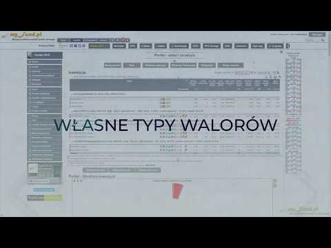 myfund.pl - Własne typy dla walorów
