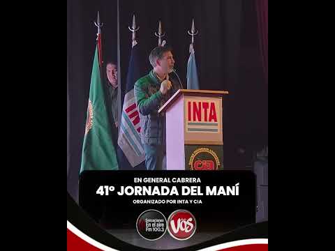 GENERAL CABRERA: 41.ª Jornada Nacional del Maní.