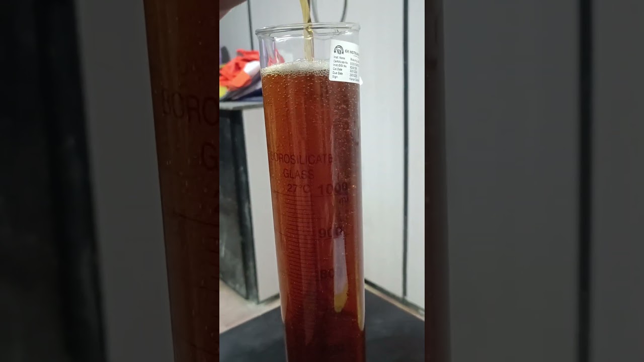 Admixture Specific gravity testing #construction #civilengineering #concrete