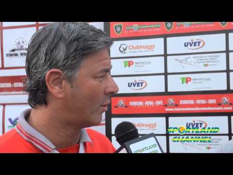 INTERVISTA PRE PARTITA FINALE COPPA PRIMAVERA C7 OVER 45 (HOTEL LINCOLN-KAULON)