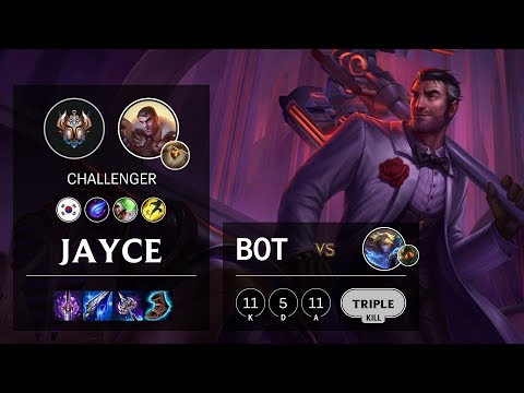 Jayce Bot vs Ezreal - KR Challenger Patch 10.7
