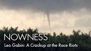 “A Crackup at the Race Riots” by Leo Gabin
