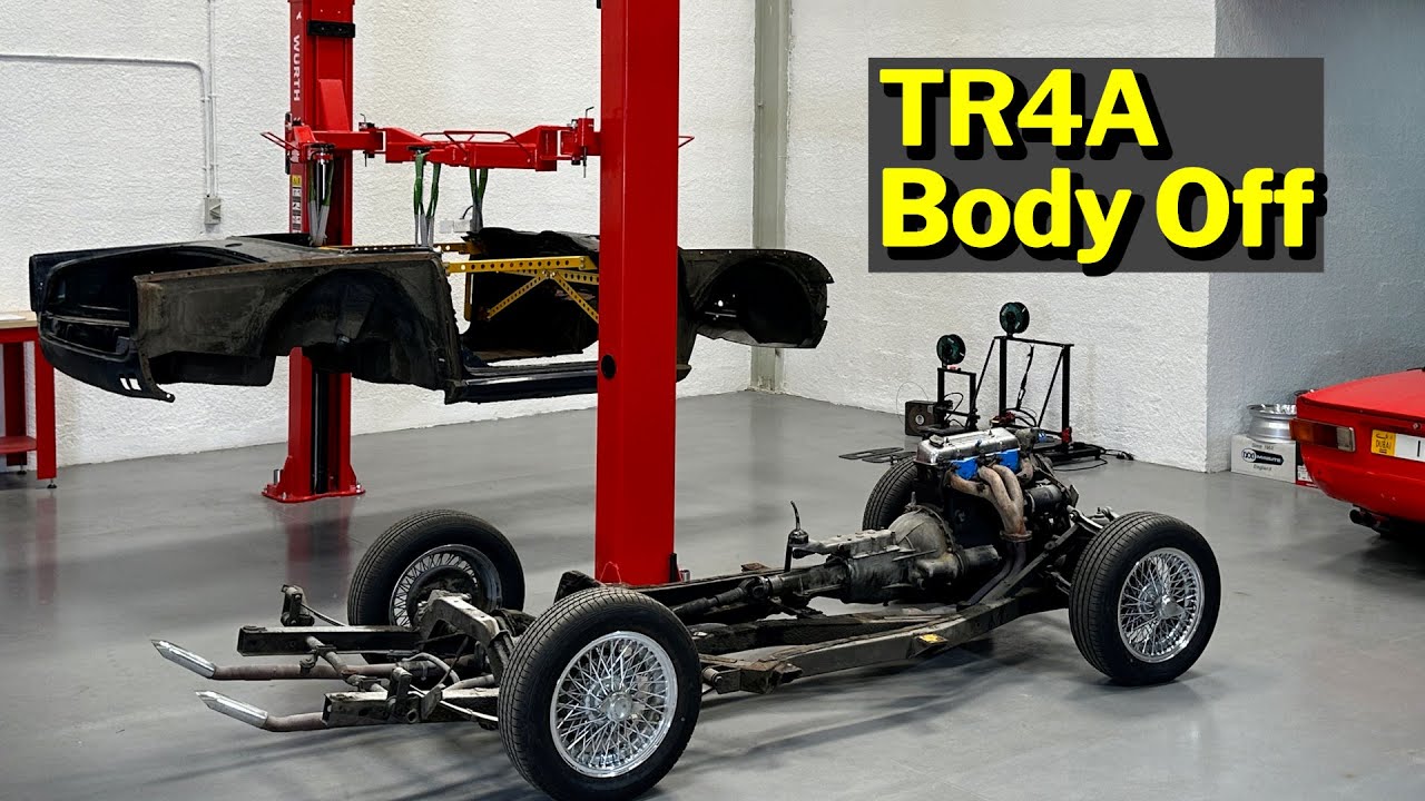 TR4A body off restoration