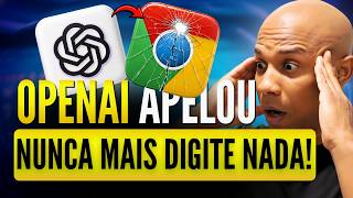 😱 A OpenAI apelou! O ChatGPT agora faz o IMPOSSÍVEL no Chrome com novo modelo GRÁTIS liberado hoje
