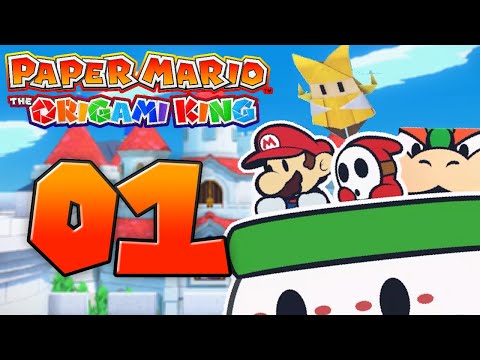Paper Mario: The Origami King - Part 1 - A New King in Town!