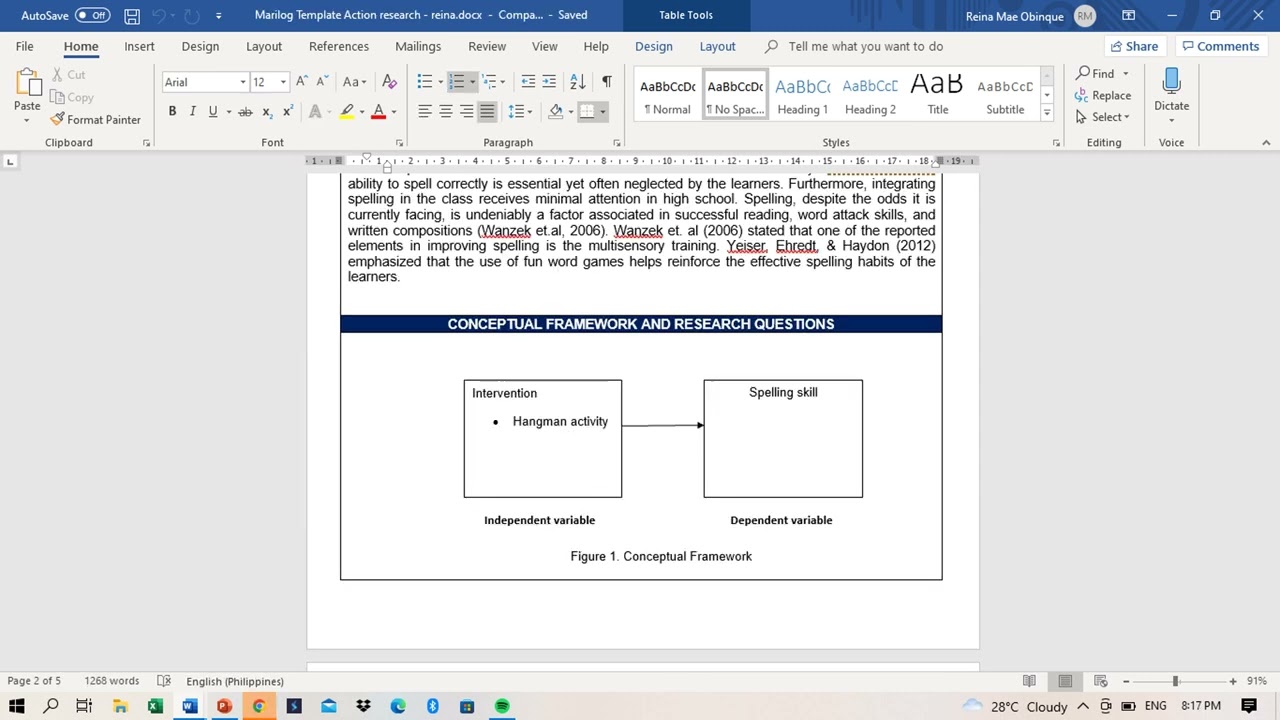Action Research Proposal Template (Davao City Division- DepEd)