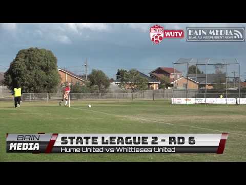FFV State League 2 - Round 6: Hume United 0-0 Whittlesea United (Highlights)
