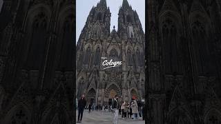 Cologne is a vibe 🇩🇪 冬のドイツ・ケルン観光 | ケルン大聖堂が圧巻すぎた #shorts