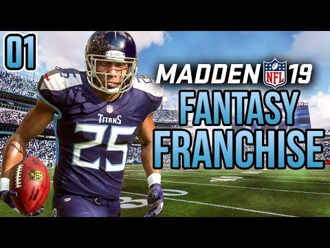 FANTASY DRAFT FRANCHISE! - Madden 19 Franchise Mode Gameplay | Ep.1