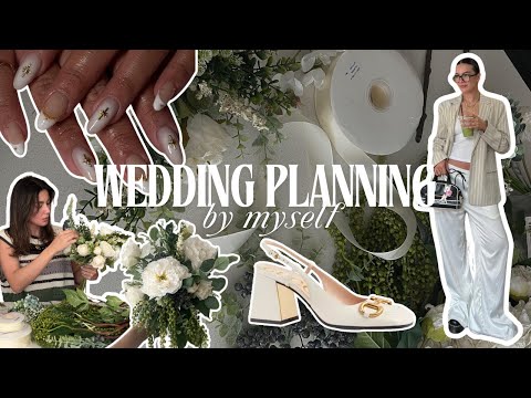 WEDDING PLANNING VLOG *BY MYSELF*