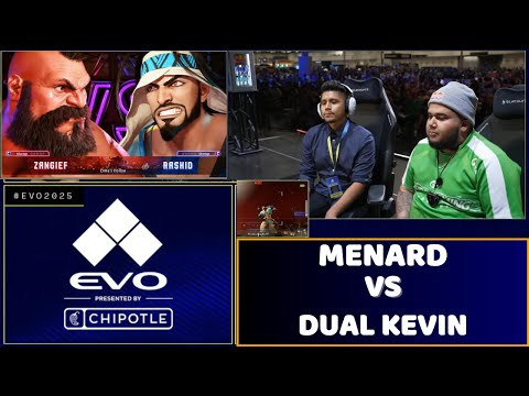 SF6 EVO 2025 Top 48 - MenaRD (Blanka) vs Dual Kevin (Rashid)