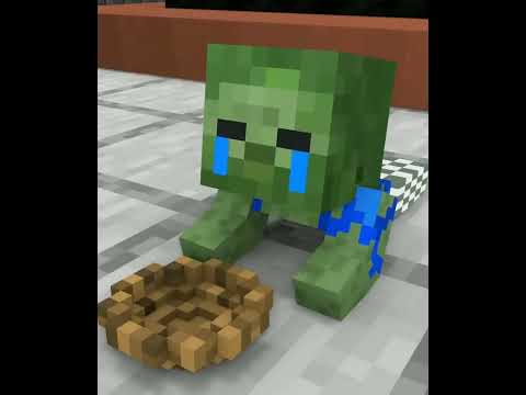 Monster School- Baby Piglin and Baby Zombie Sad - Minecraft Animation #shorts
