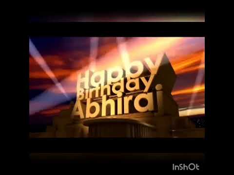Happy Birthday Abhiraj || Happy Birthday Song||