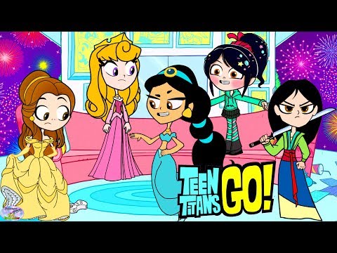 Teen Titans Go! vs. Mulan and friends! Cartoon Character Swap - SETC