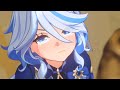 Furina plays rock paper scissors | Crying Furina X Aqua Konosuba
