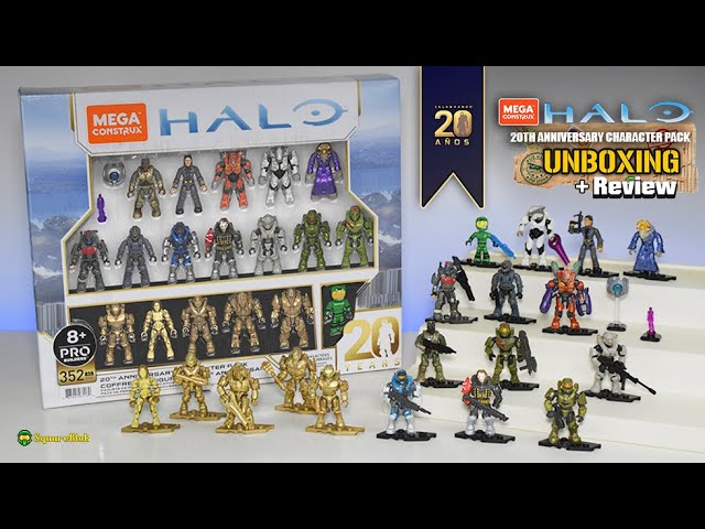 Vídeo relacionado con Paquete de personajes MEGA Halo del 20 aniversario de Halo Infinite, juguetes de construcción para niños [Exclusivo de Amazon]