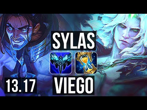 SYLAS vs VIEGO (MID) | 7 solo kills, 900+ games, 12/2/3, 1.1M mastery | NA Grandmaster | 13.17