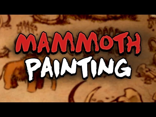The Mammoth: A Cave Painting