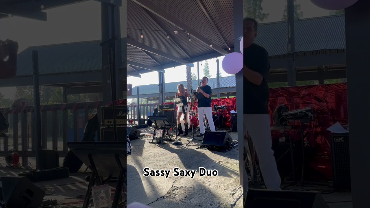 Promotional video thumbnail 2 for The Sassy Saxy Duo